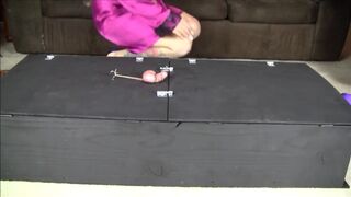 Only the cock for torment to see