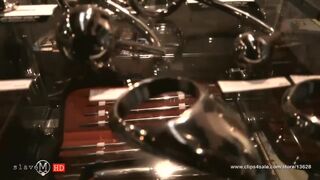 Sex Shop Slut Gangbang