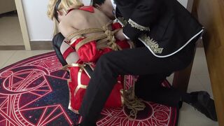 Cosplay Japanese long Bondage