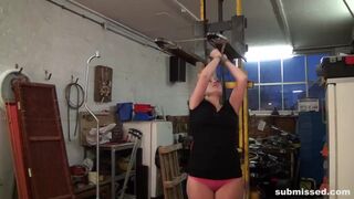 mouth stuffed and tapegagged