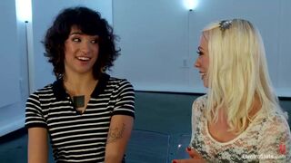 Hair Fetish Model gets Tased and Fisted!