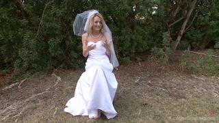 Filthy Whore in White Defiled on her Wedding Night