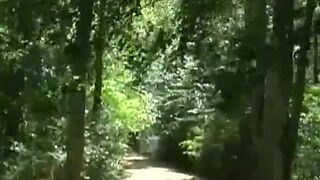 Ponygirl Training Outdoors