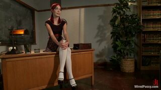 Zoe Voss gets Fucked with Electricity