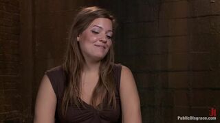 Adorable 19 Year old Disgraced in Comic Book Store