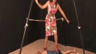 Lesbian Trampling BDSM