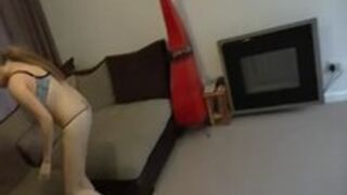 English Cunt Tied Up