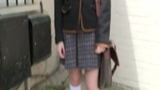 Redhead sub teen anal fucked in bdsm