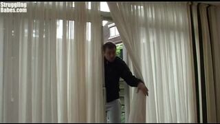 overpowered hogtied mouthstuffed