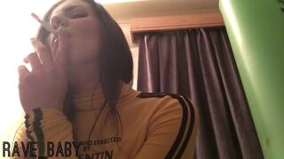 smoking fetish Sensual femdom smoker Miss Rave_Baby