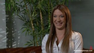 Fantasy Fufillment Service Beautiful Law Student Pays Big Money for Gang Bang Fantasy