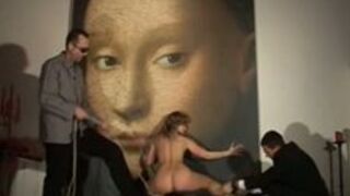 Slender legs and a long whip