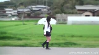 Schoolgirl Fucked In Car taken