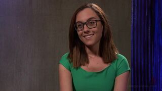 Dungeon Slut Suspended and Fucked by Two Huge Cocks