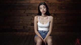 Year old Tormented and Cums in Grueling Bondage