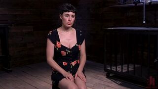 Hot Bodied, All Natural Rope Slut Submits to Torment and Orgasms