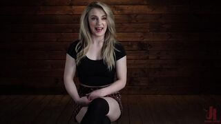 Kate Kennedy is Brutalized in Extreme Bondage and Made to Cum