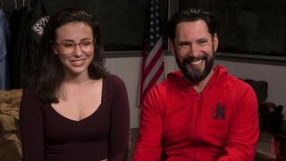 Anal Evidence: Dirty Cop Fucks & roughs Evidence Clerk Casey Calvert