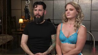 All Natural Blonde Babe Lisey Sweet AssFucked and roughd in Bondage