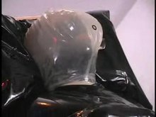 Heavy PVC Femdom with CBT