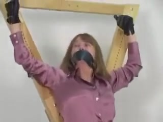 Spread eagled and panel gagged