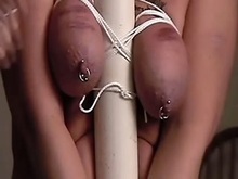 Pierced titties tortured