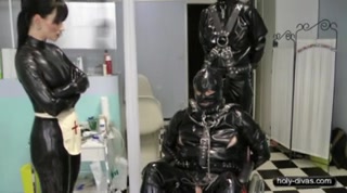 Chastity Milking and Sounding - German Femdom