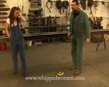 Whipped womenbanana peel